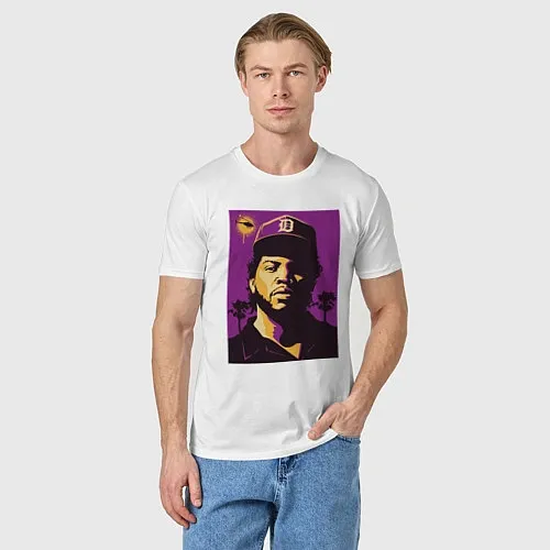 Мужские хлопковые футболки Ice Cube
