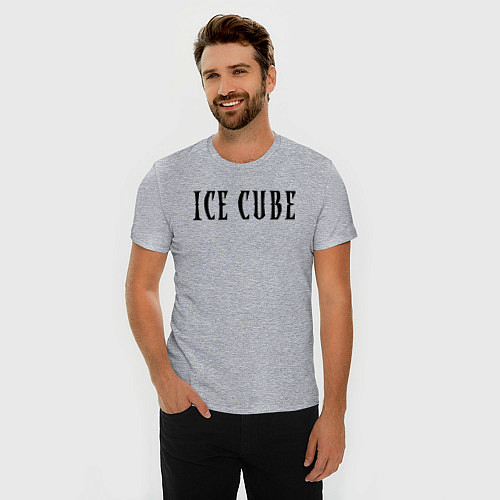 Мужские приталенные футболки Ice Cube