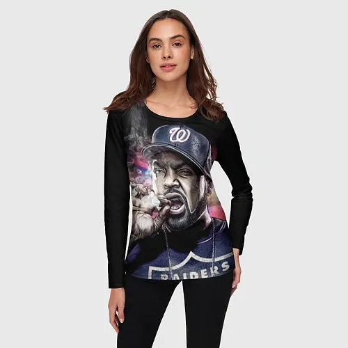 Женские футболки с рукавом Ice Cube