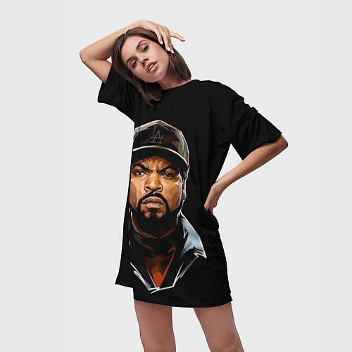 Женские длинные футболки Ice Cube