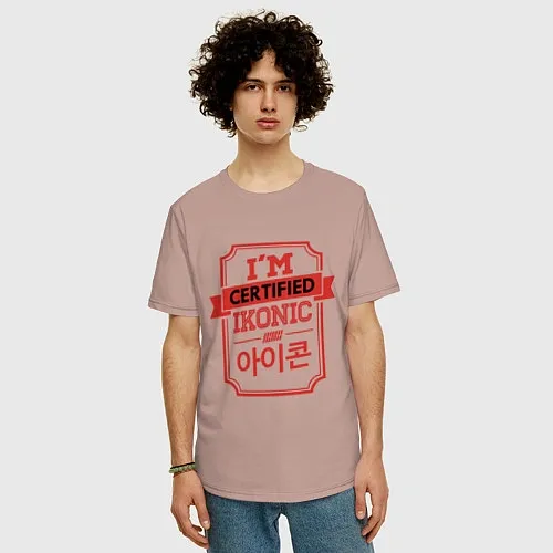Мужские хлопковые футболки iKON