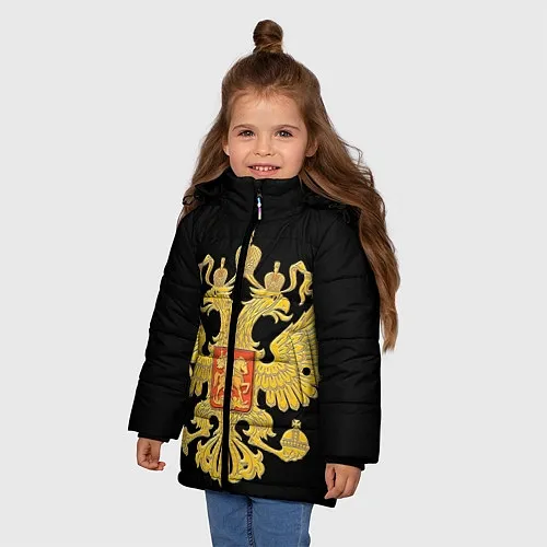 Народные детские куртки с капюшоном «Я Русский»