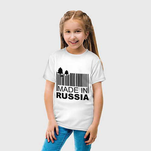 Детские народные футболки хлопковые «Я Русский»