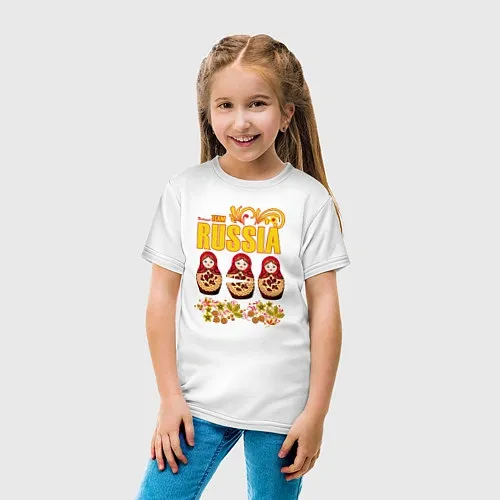 Народные детские футболки «Я Русский»