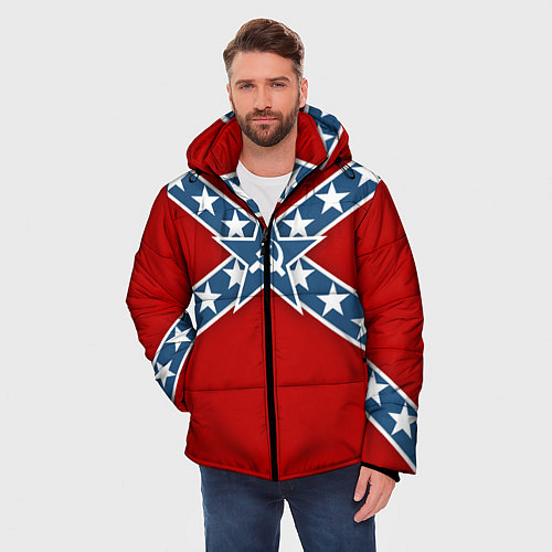 Народные мужские куртки с капюшоном «Я Русский»