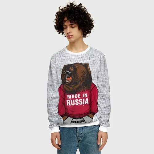 Народные мужские свитшоты «Я Русский»