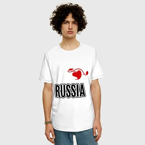 Народные мужские хлопковые футболки «Я Русский»