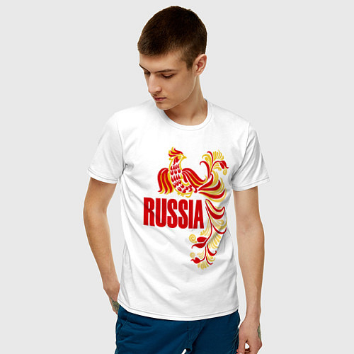 Мужские народные футболки «Я Русский»