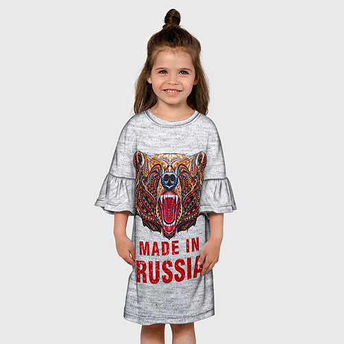 Народные платья укороченные «Я Русский»