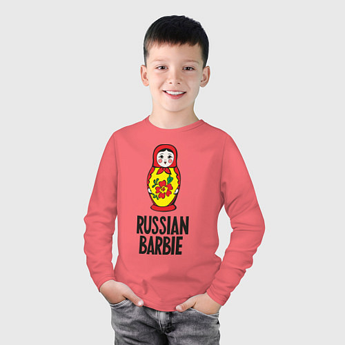 Народные хлопковые лонгсливы «Я Русский»