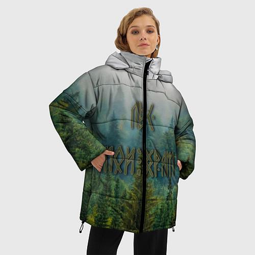 Народные женские куртки с капюшоном «Я Русский»