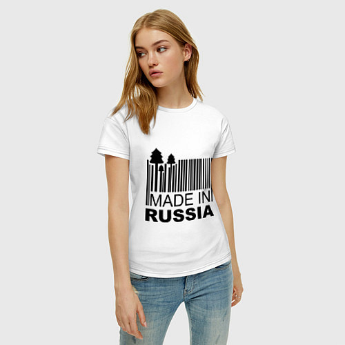 Женские народные футболки «Я Русский»