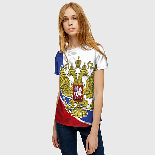 Народные женские футболки «Я Русский»