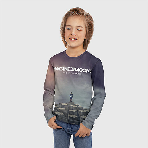 Детские футболки с рукавом Imagine Dragons