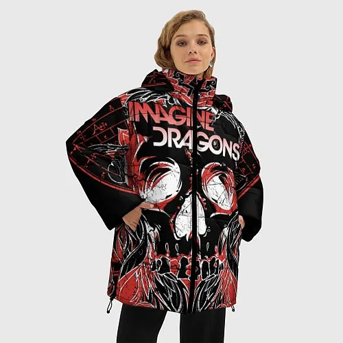Женские куртки с капюшоном Imagine Dragons