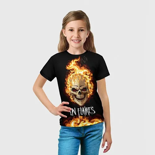 Детские 3D-футболки In Flames