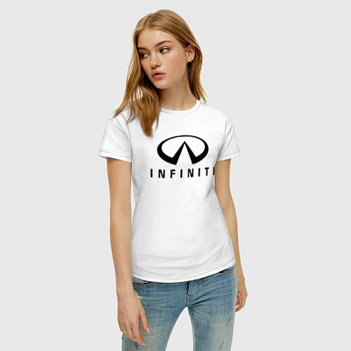 Женские хлопковые футболки Инфинити
