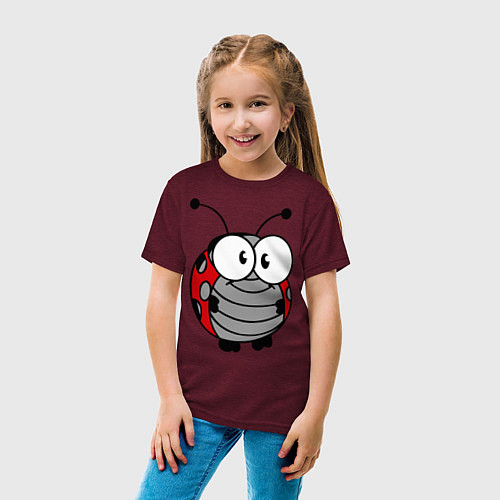 Детские хлопковые футболки с насекомыми