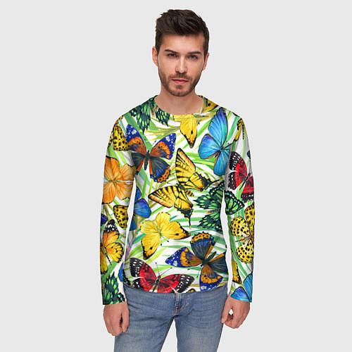 Мужские футболки с рукавом с насекомыми