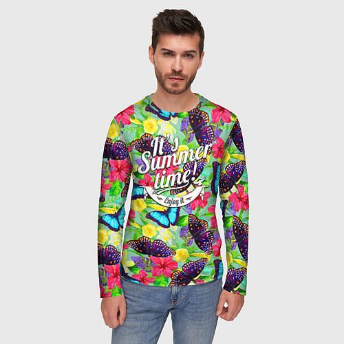 Мужские футболки с рукавом с насекомыми