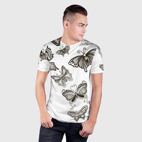 Мужские 3D-футболки с насекомыми
