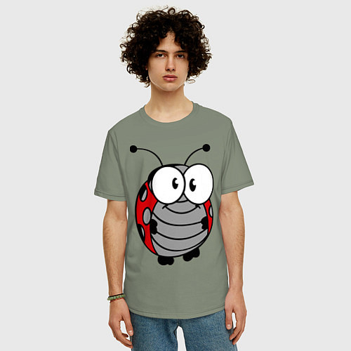 Мужские футболки оверсайз с насекомыми