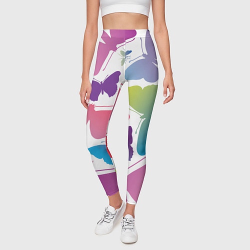 Женские леггинсы с насекомыми