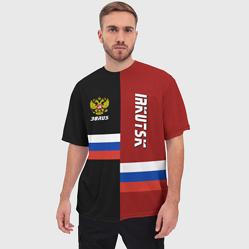Мужские 3D-футболки Иркутской области