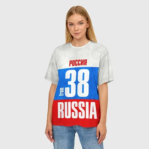Женские 3D-футболки Иркутской области
