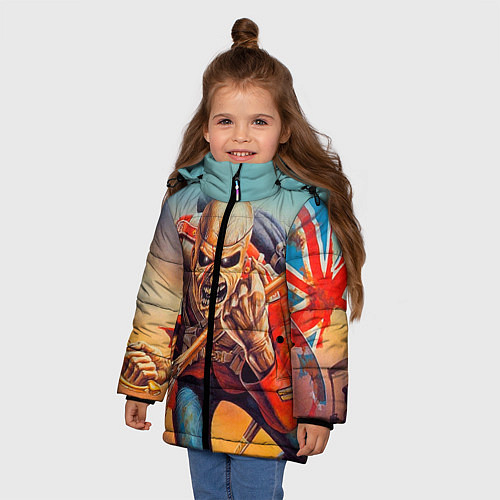 Детские куртки с капюшоном Iron Maiden