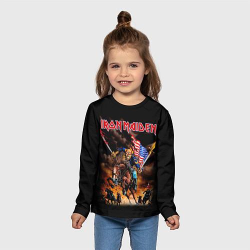 Детские футболки с рукавом Iron Maiden