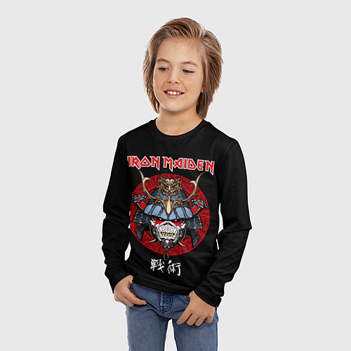 Детские футболки с рукавом Iron Maiden