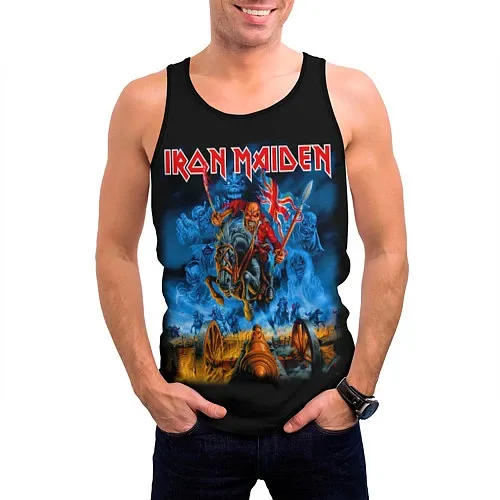 Мужские 3D-майки Iron Maiden
