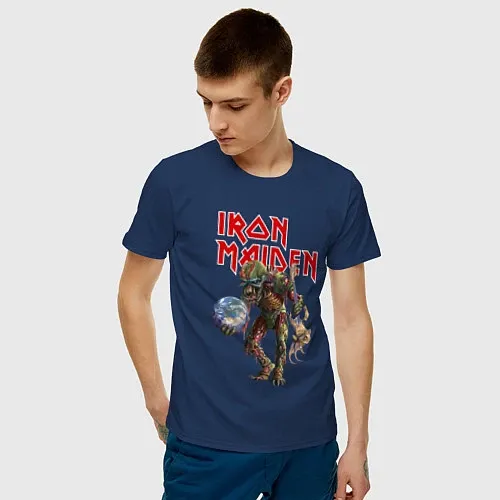 Хлопковые футболки Iron Maiden