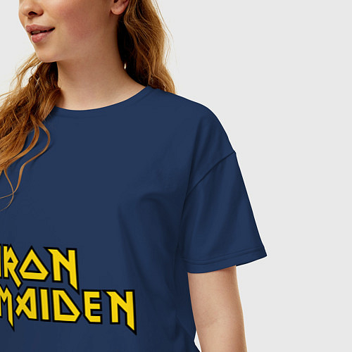 Женские футболки оверсайз Iron Maiden