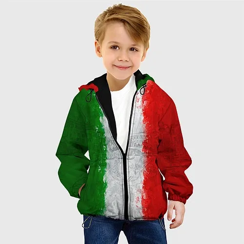 Итальянские детские куртки с капюшоном