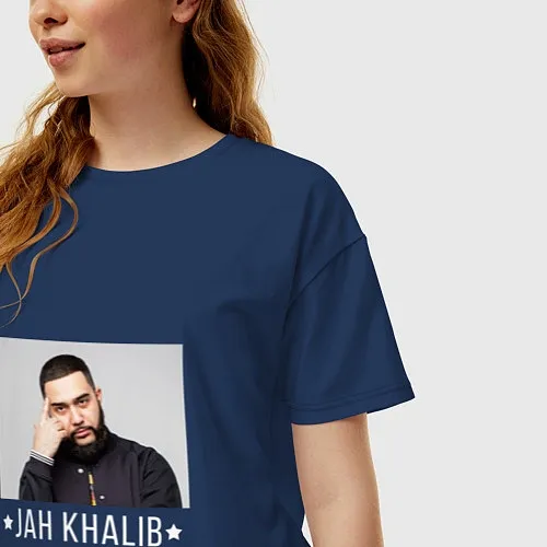 Женские футболки оверсайз Jah Khalib