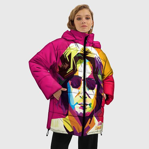 Женские куртки с капюшоном Джон Леннон