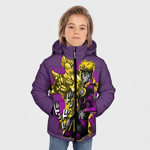 Детские куртки с капюшоном Приключения ДжоДжо