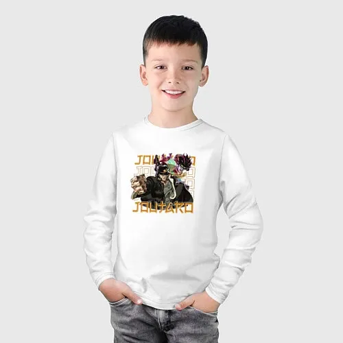 Детские футболки с рукавом Приключения ДжоДжо