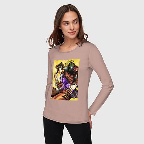 Женские футболки с рукавом Приключения ДжоДжо