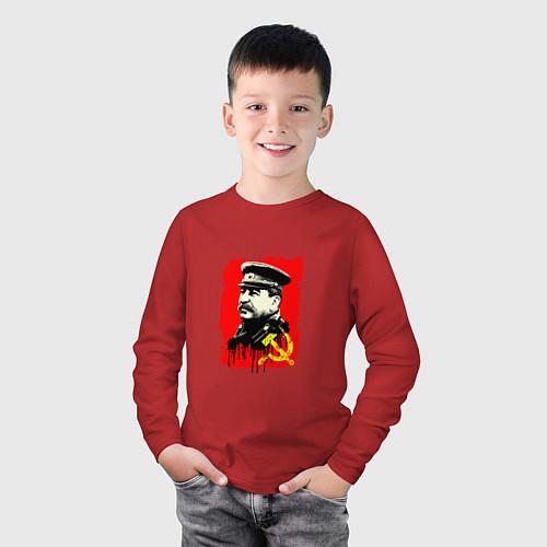 Детские футболки с рукавом Иосиф Сталин