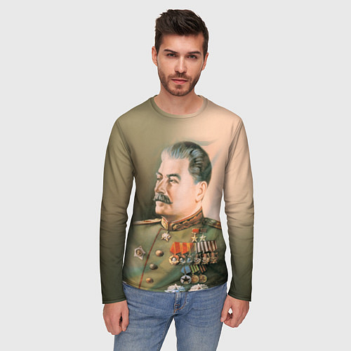 Мужские футболки с рукавом Иосиф Сталин