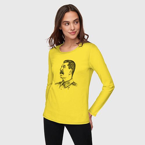 Женские футболки с рукавом Иосиф Сталин
