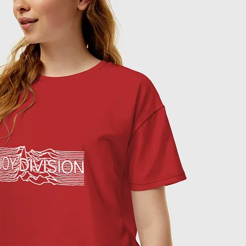 Женские хлопковые футболки Joy Division