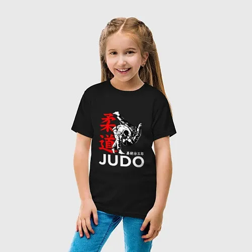 Детские футболки для дзюдо