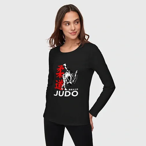 Женские футболки с рукавом для дзюдо