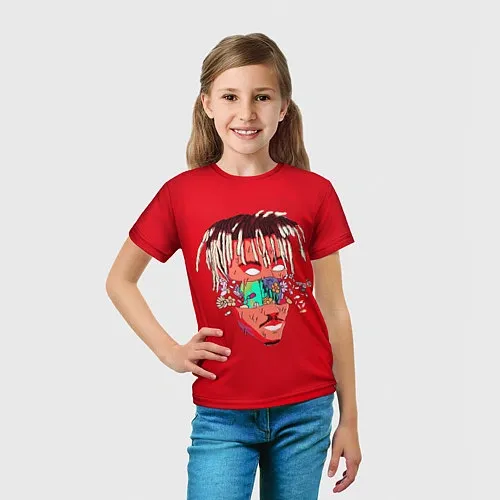 Детские 3D-футболки Juice Wrld