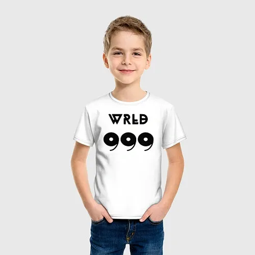 Детские хлопковые футболки Juice Wrld