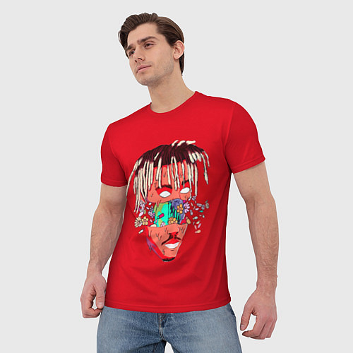 Мужские 3D-футболки Juice Wrld
